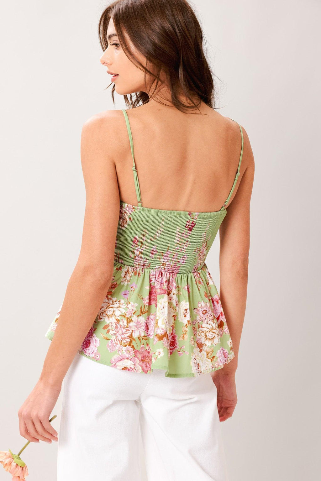 SOFT GARDEN WOVEN TOP Flying Tomato