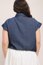 HANDCRAFTED FEEL EMBROIDERY TOP Flying Tomato