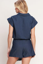HANDCRAFTED FEEL EMBROIDERY TOP Flying Tomato