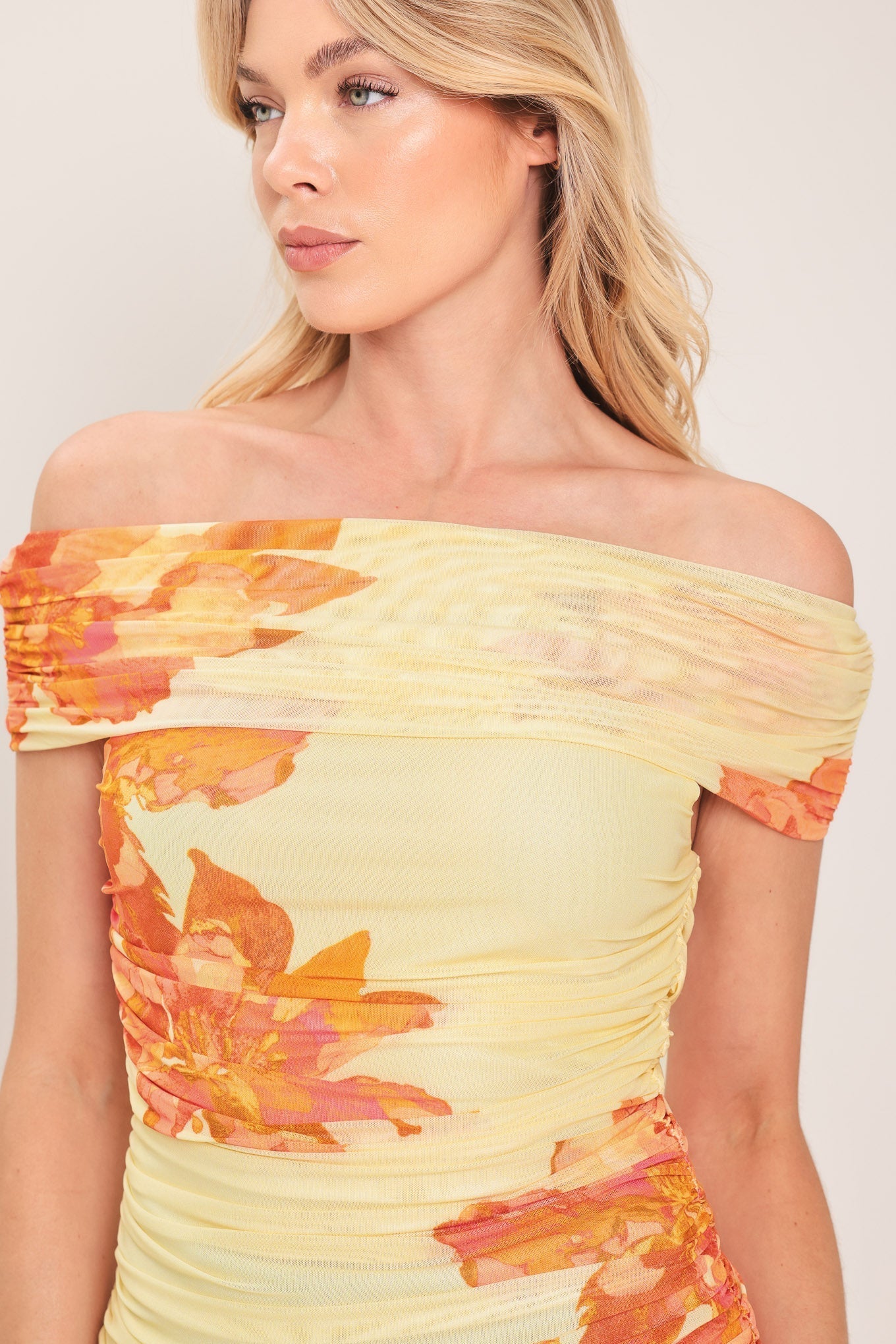 GOLDEN HOUR POWER MESH TOP Flying Tomato
