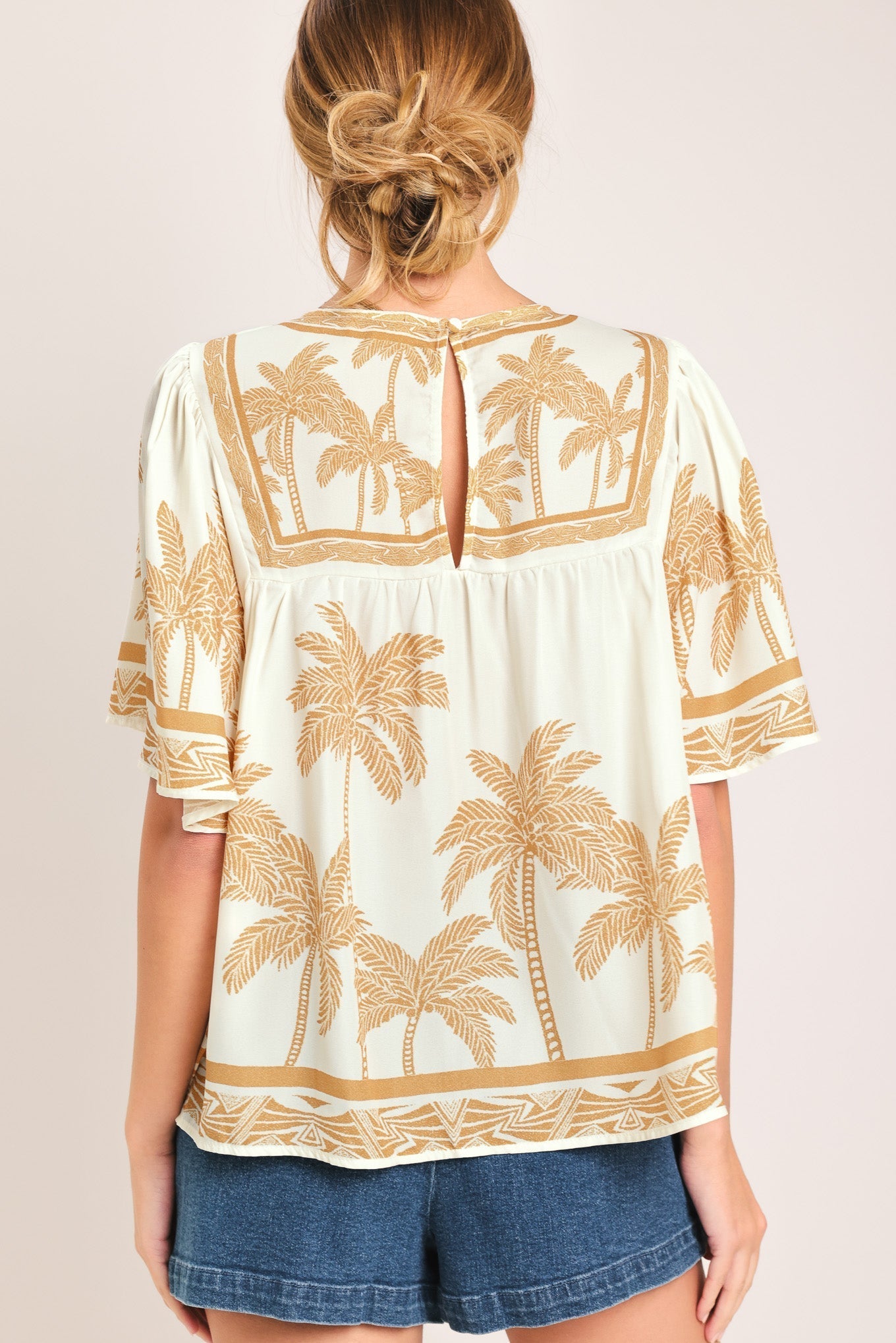 BREEZE STORY WOVEN TOP Flying Tomato