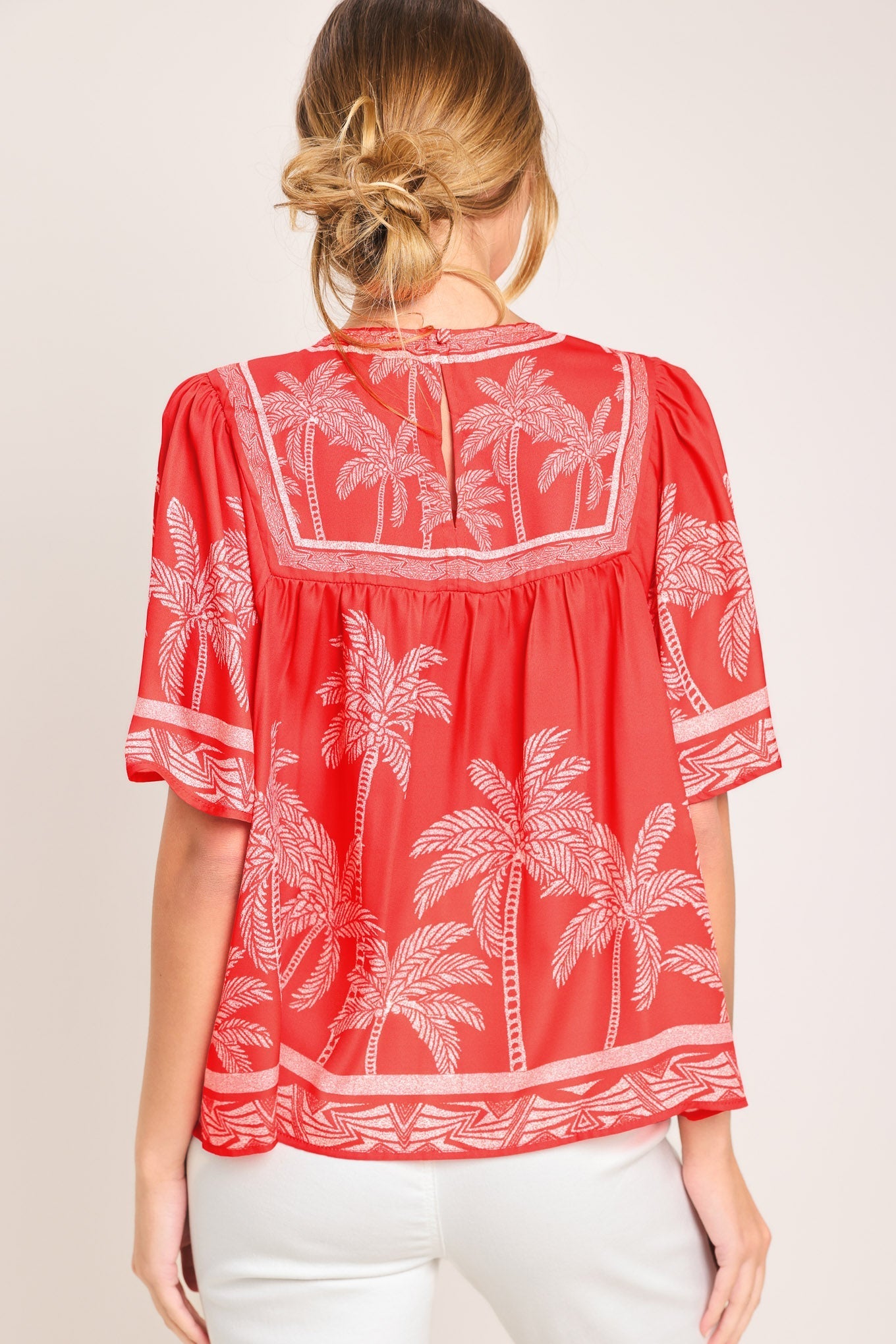 BREEZE STORY WOVEN TOP Flying Tomato