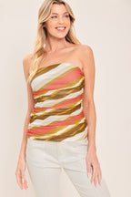 SUNKISSED MOOD POWER MESH TUBE TOP Flying Tomato