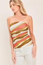 SUNKISSED MOOD POWER MESH TUBE TOP Flying Tomato