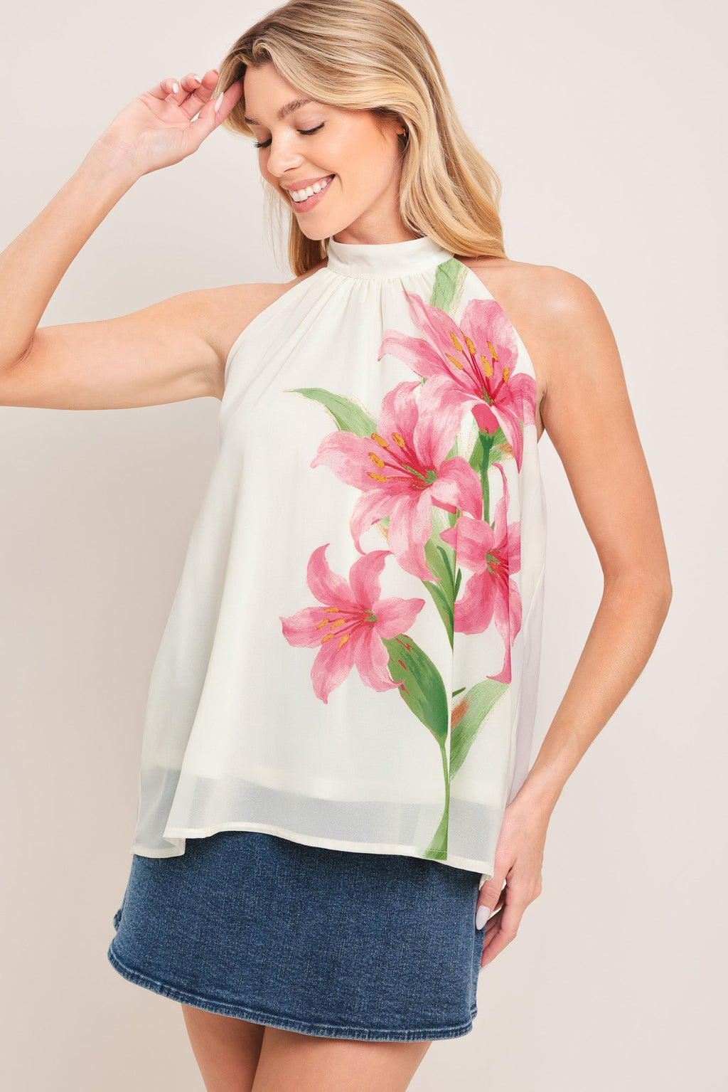 LILY DREAM WOVEN TOP Flying Tomato