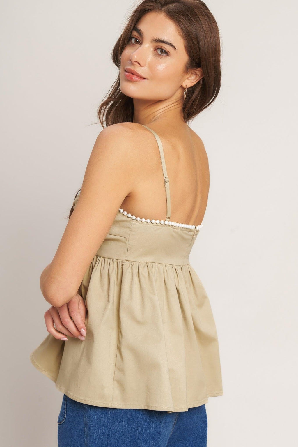 SLEEK TEMPTATION WOVEN TOP Flying Tomato