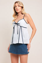SWEET WHISPER WOVEN TOP Flying Tomato