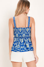 ROYAL FLUSH WOVEN TOP Flying Tomato