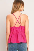 SWEET SUMMER WOVEN TOP Flying Tomato