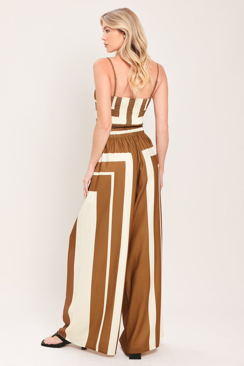 LUXE COAST WOVEN TOP AND PANT SET Flying Tomato