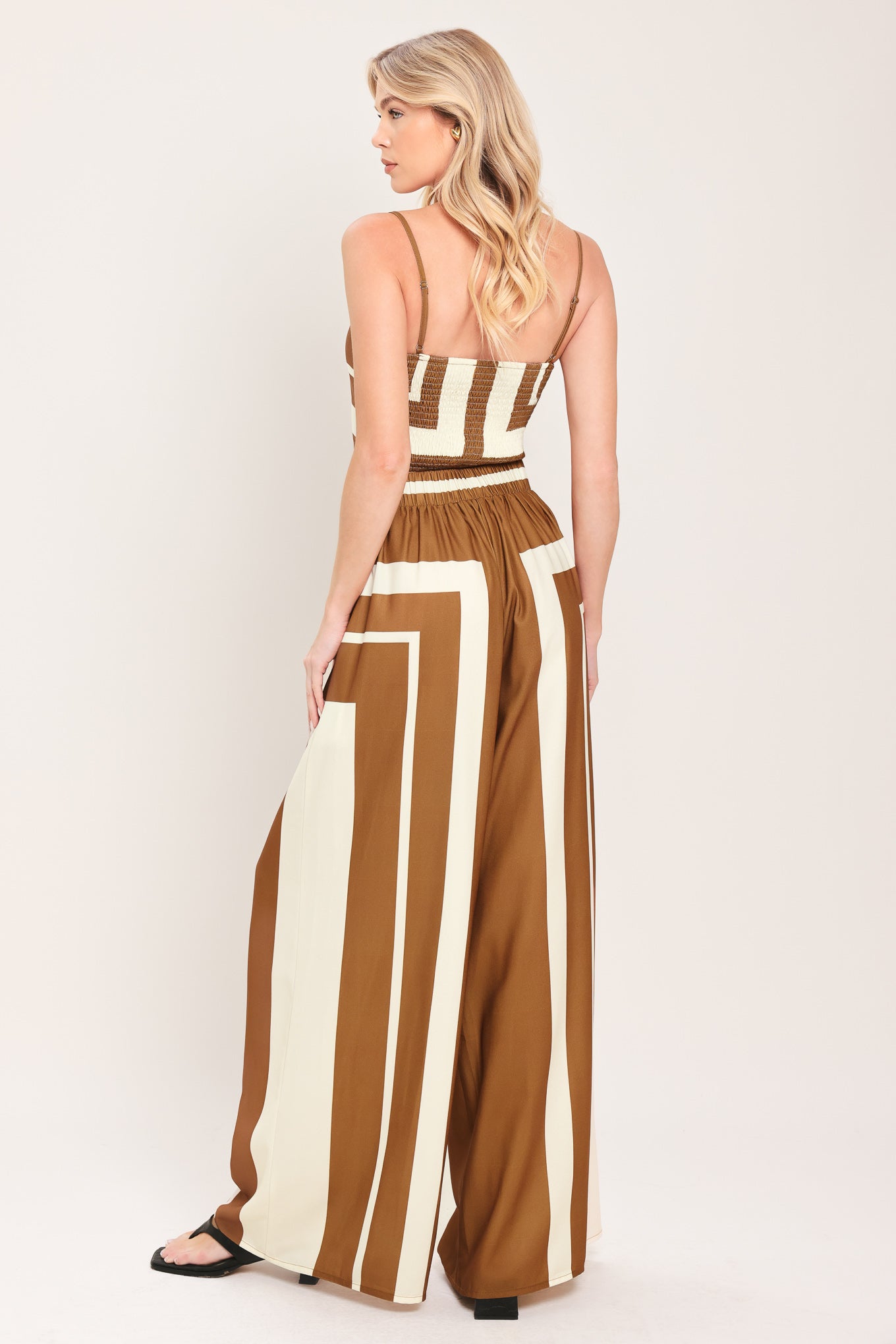LUXE COAST WOVEN TOP AND PANT SET Flying Tomato