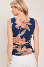 DEEP SEA BLOOM POWER MESH TANK TOP Flying Tomato