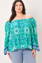 SEND MY LOVE WOVEN TOP Flying Tomato