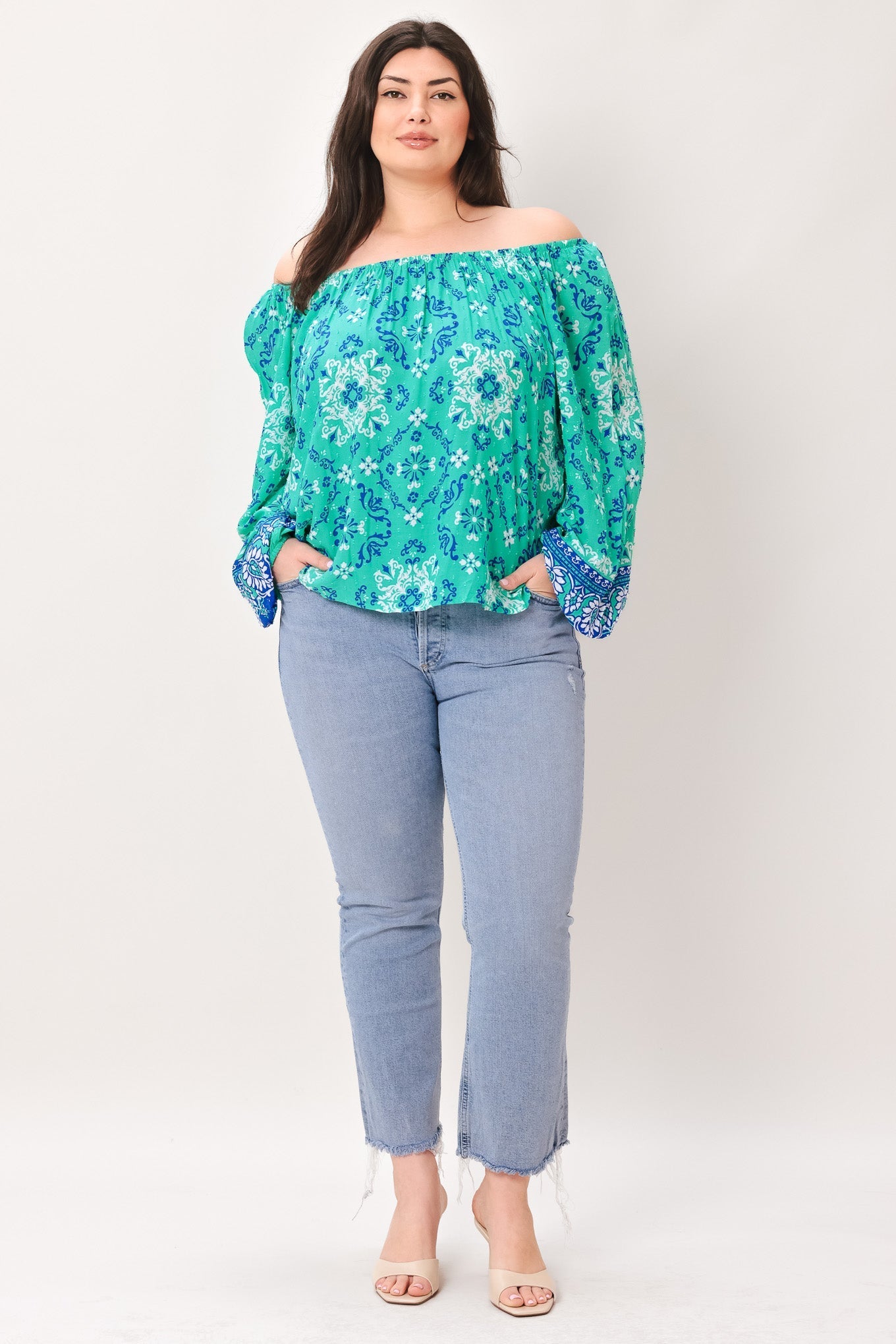 SEND MY LOVE WOVEN TOP Flying Tomato