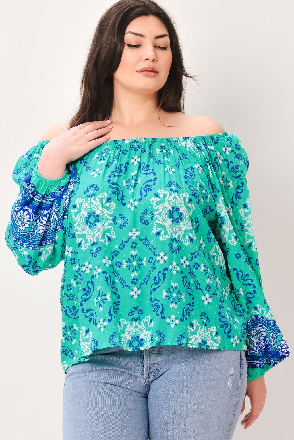 SEND MY LOVE WOVEN TOP Flying Tomato