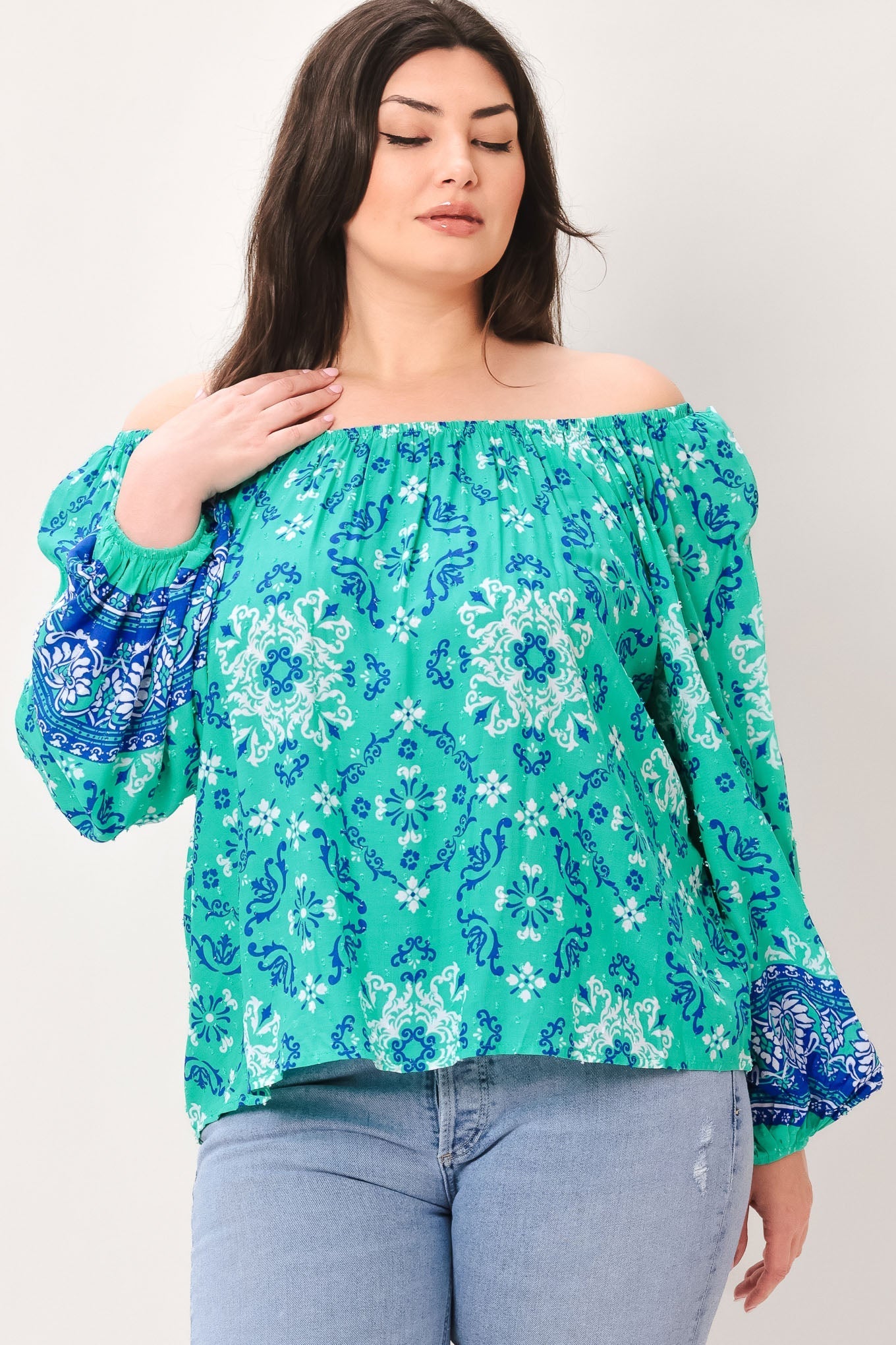SEND MY LOVE WOVEN TOP Flying Tomato