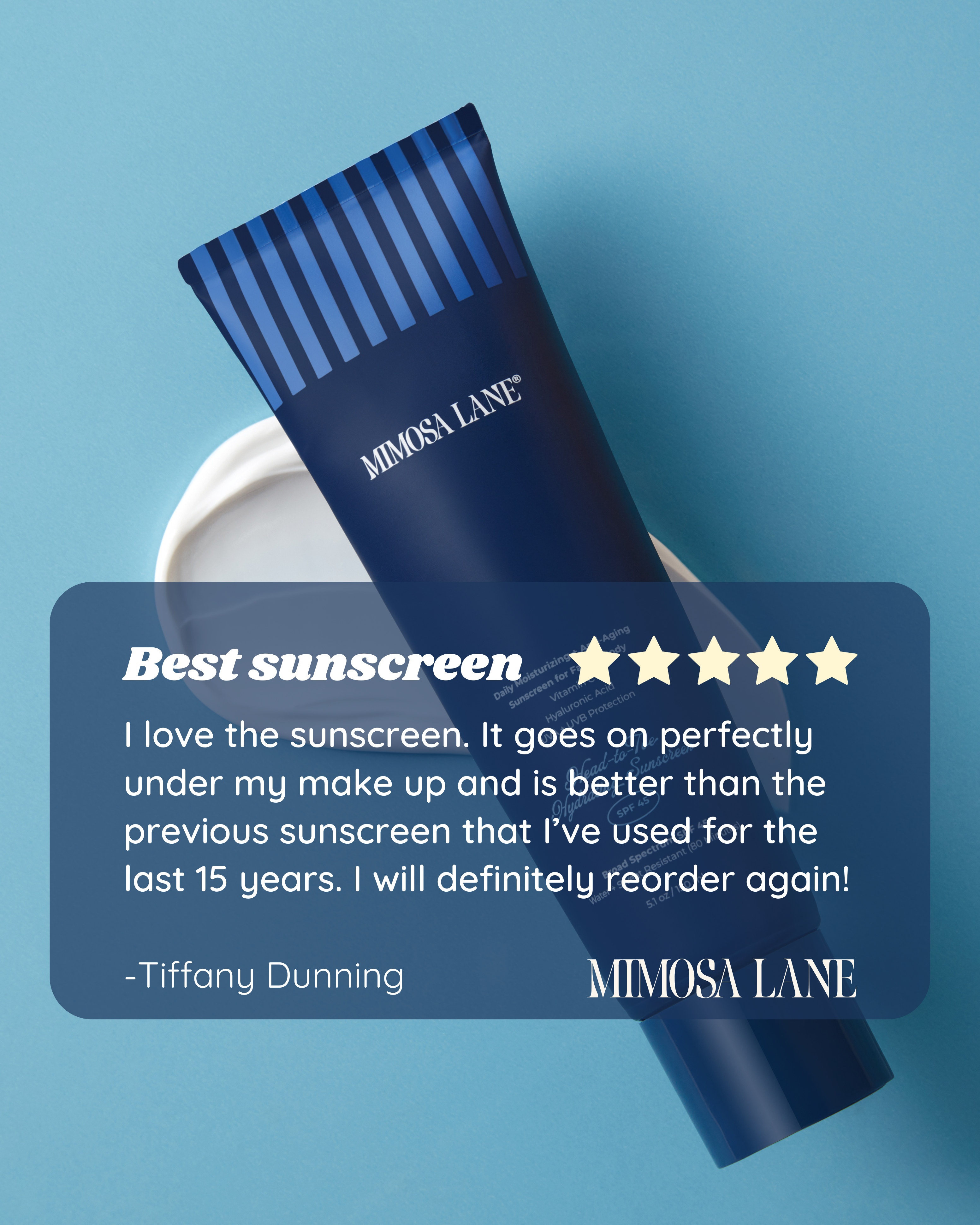 Head-to-Toe Hydrating Sunscreen for Face and Body
