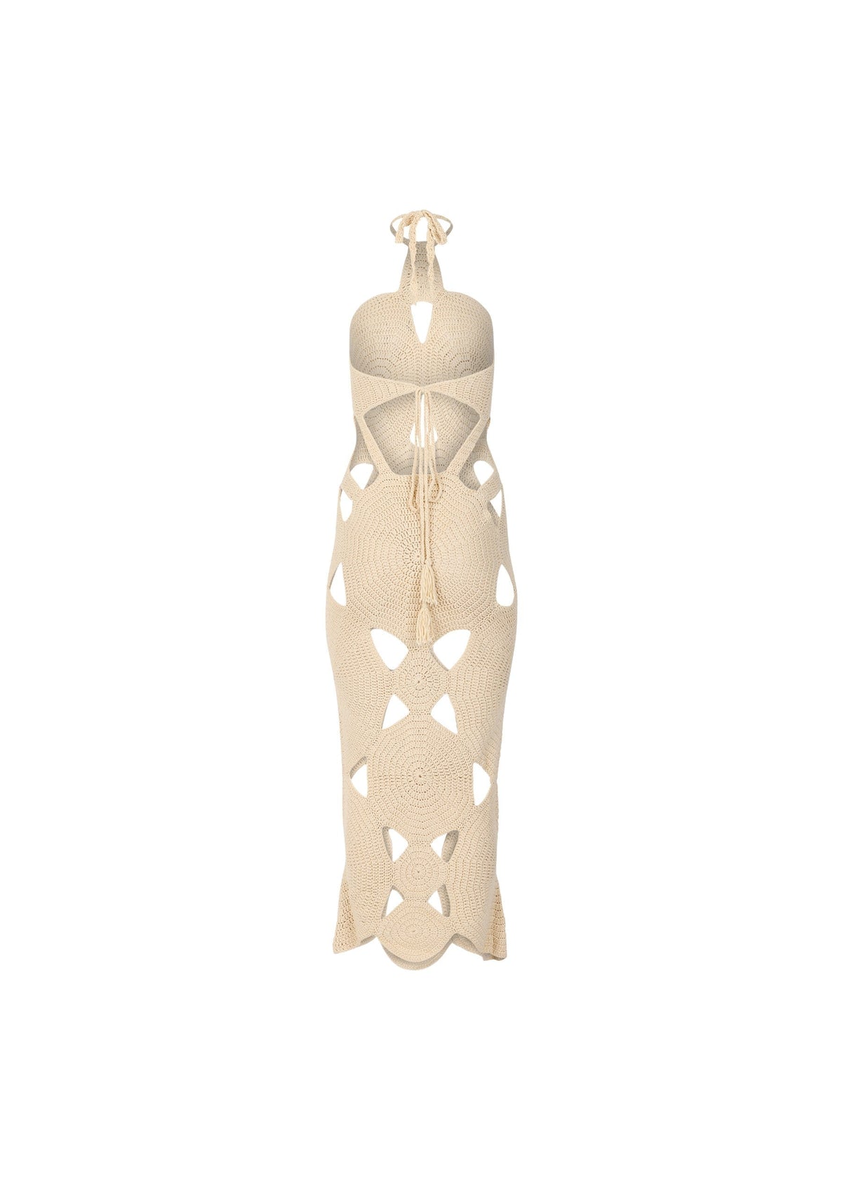 Isla Crochet Dress in Cream