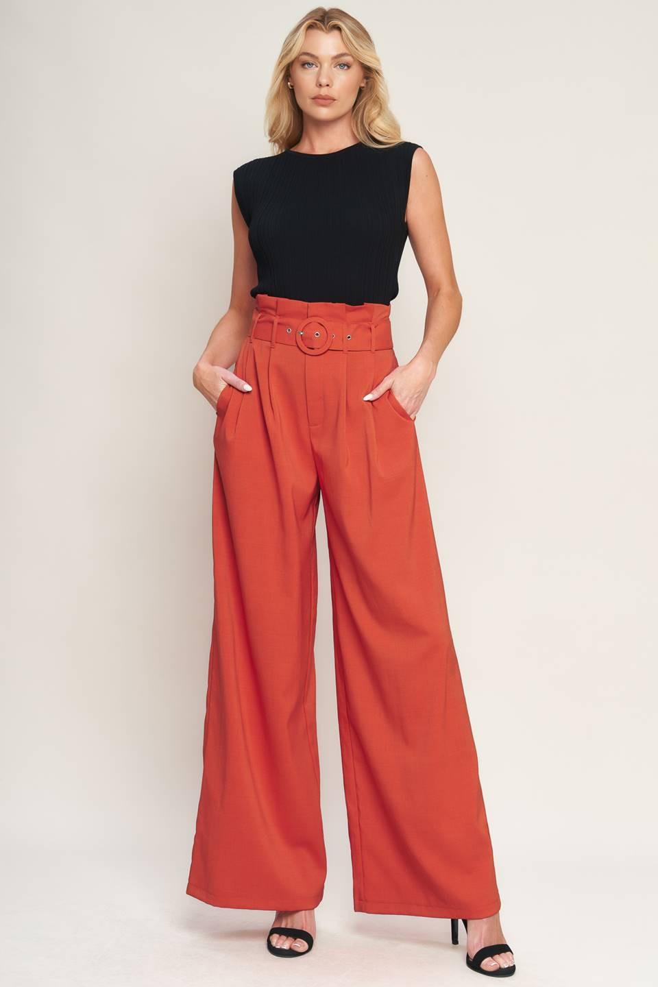 STARE DOWN THE PAST WOVEN PANTS Flying Tomato