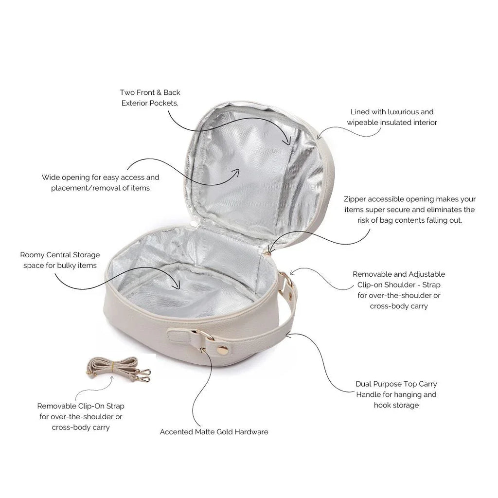 Classic Snack Bag | Pearl White