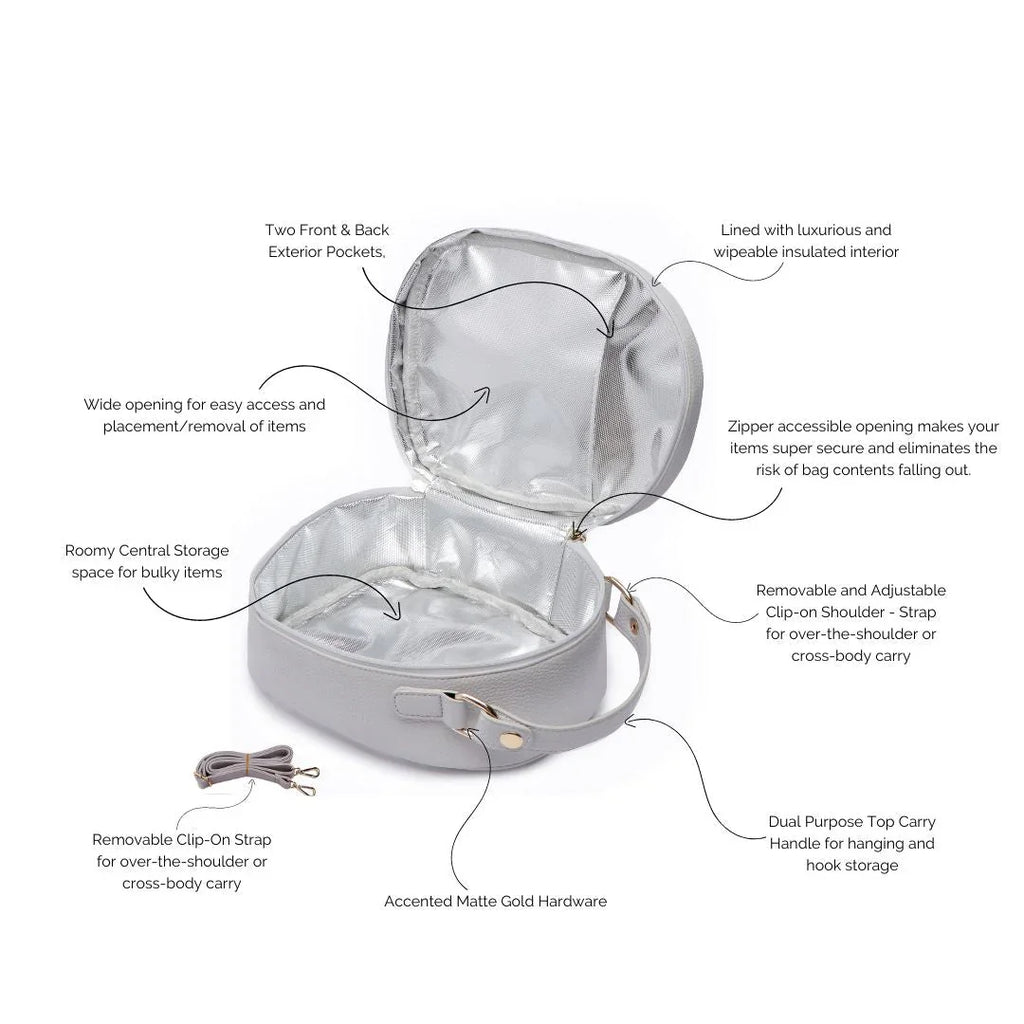 Classic Snack Bag | Stone Grey