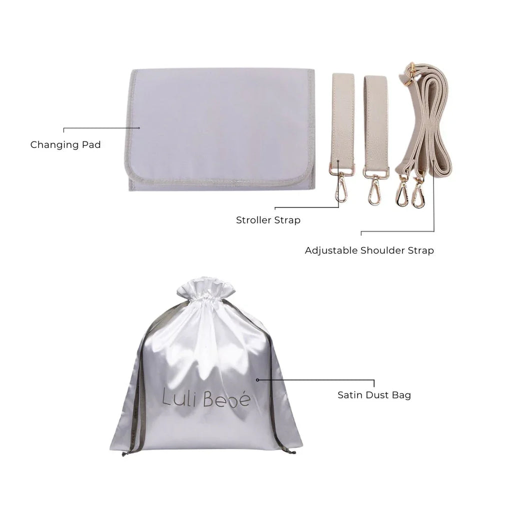 Signature Diaper Bag Nude Rose