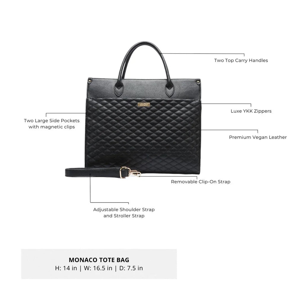 Classic Tote Bag | Ebony Black
