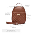 Classic Snack Bag | Caramel Brown Luli Bebe