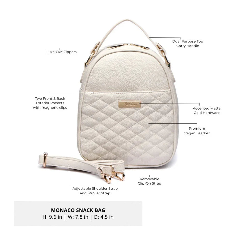 Classic Snack Bag | Pearl White