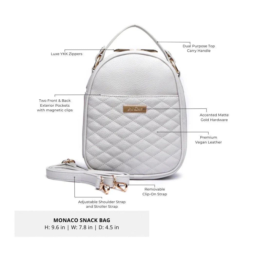 Classic Snack Bag | Stone Grey