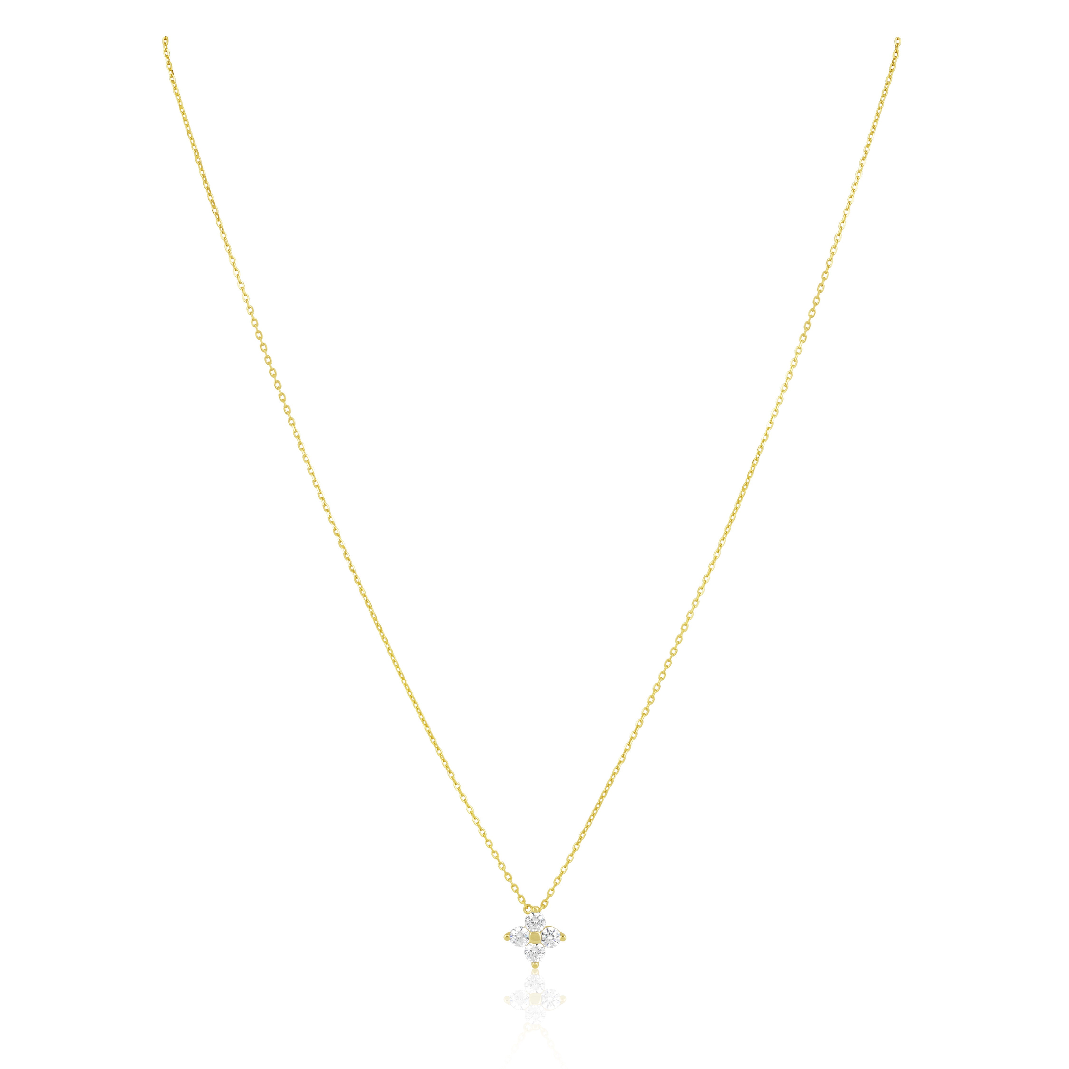 Mae CZ Pendant Necklace