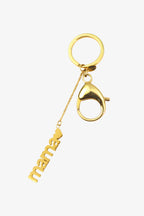"Mama" Charm Keychain – 18K Gold Plated Luli Bebe