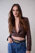 Rosewood Belt Laurel and Gold