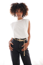 Studio City Belt Laurel and Gold
