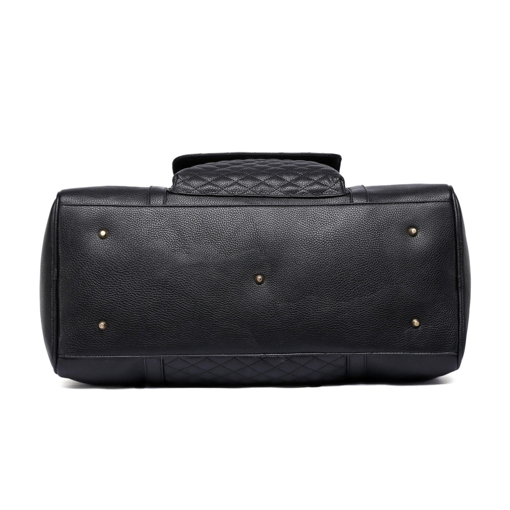 Weekender Travel Bag | Ebony Black Luli Bebe