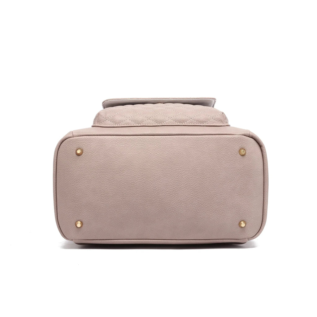Signature Diaper Bag Nude Rose