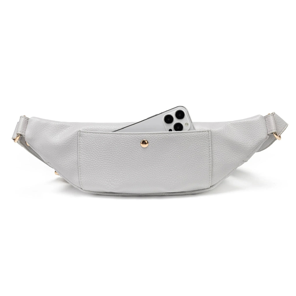 Crossbody Sling Bag | Stone Grey