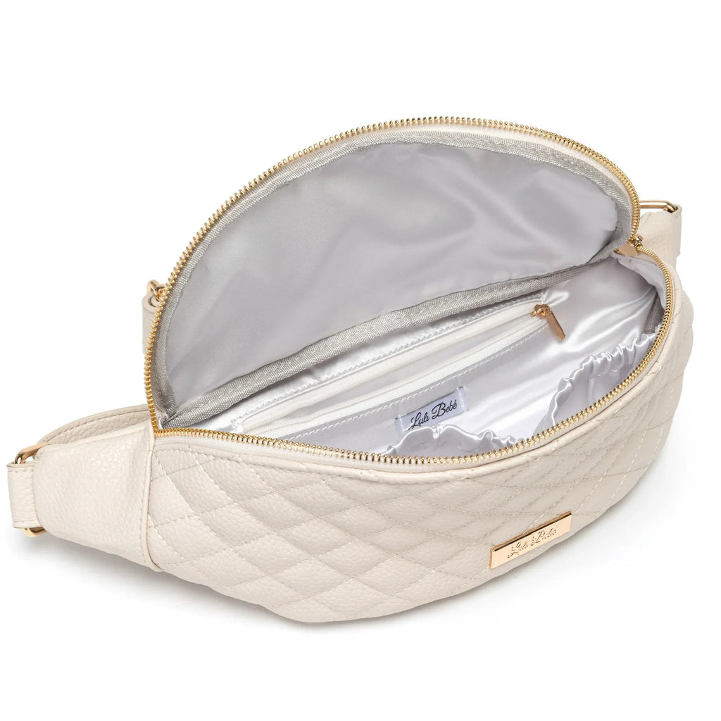 Crossbody Sling Bag | Pearl White Luli Bebe