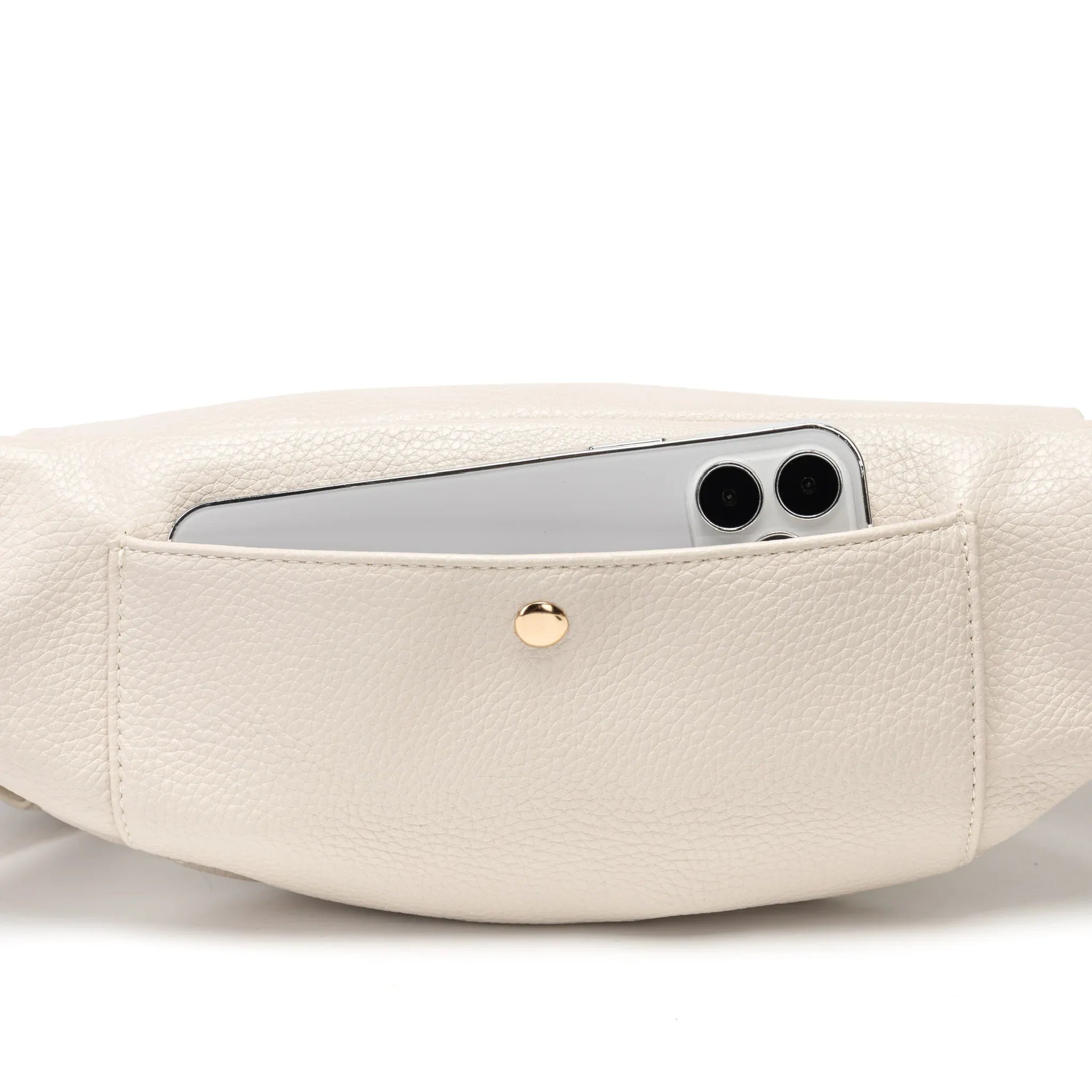 Crossbody Sling Bag | Pearl White Luli Bebe