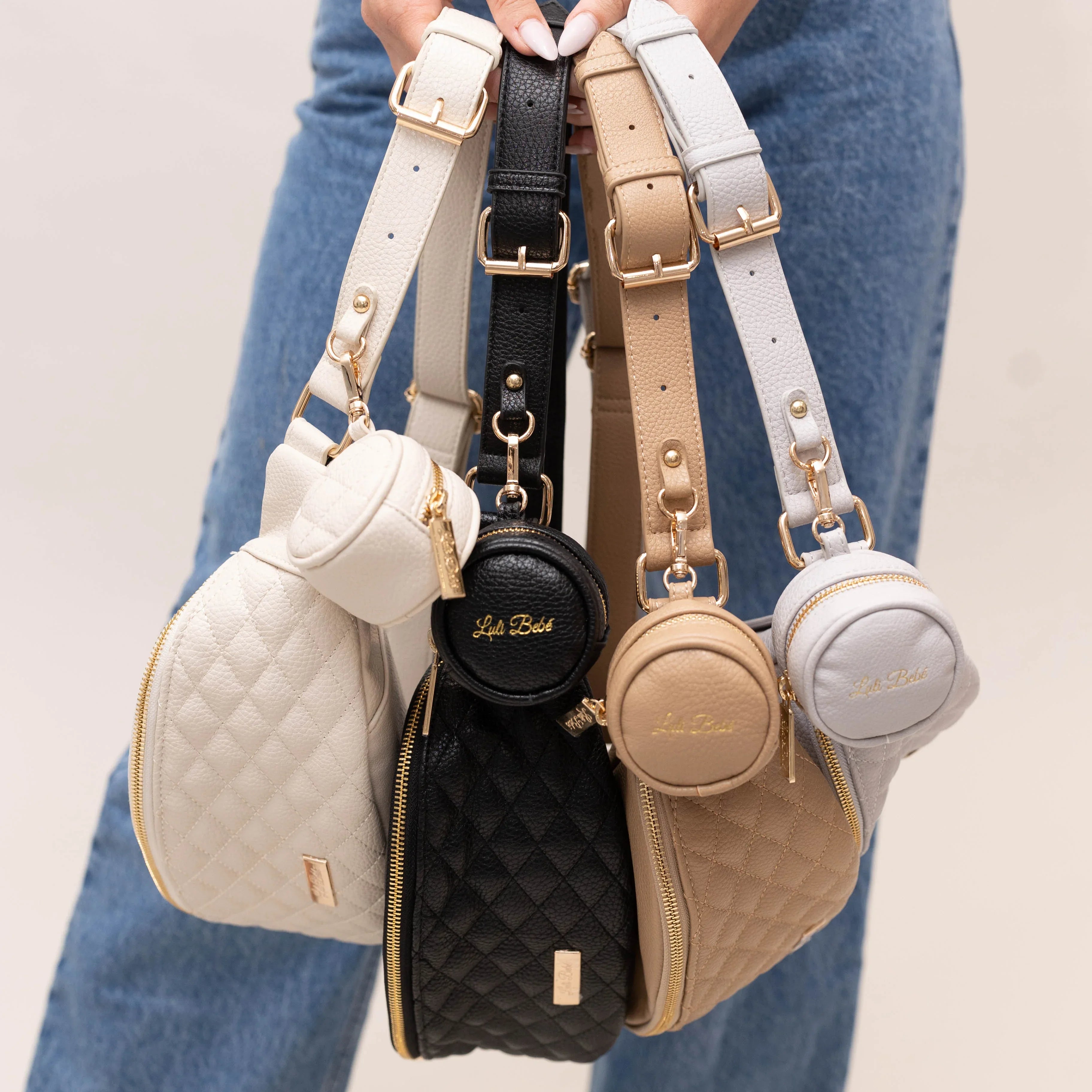Crossbody Sling Bag | Stone Grey Luli Bebe