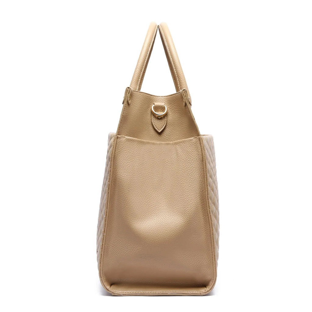 Classic Tote Bag | Latte Brown Luli Bebe