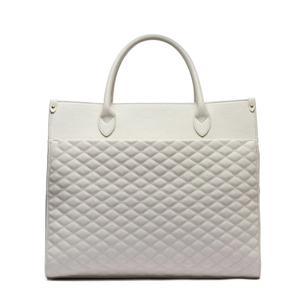 Classic Tote Bag | Pearl White Luli Bebe