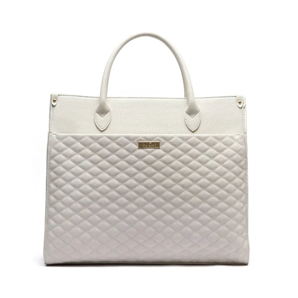 Classic Tote Bag | Pearl White