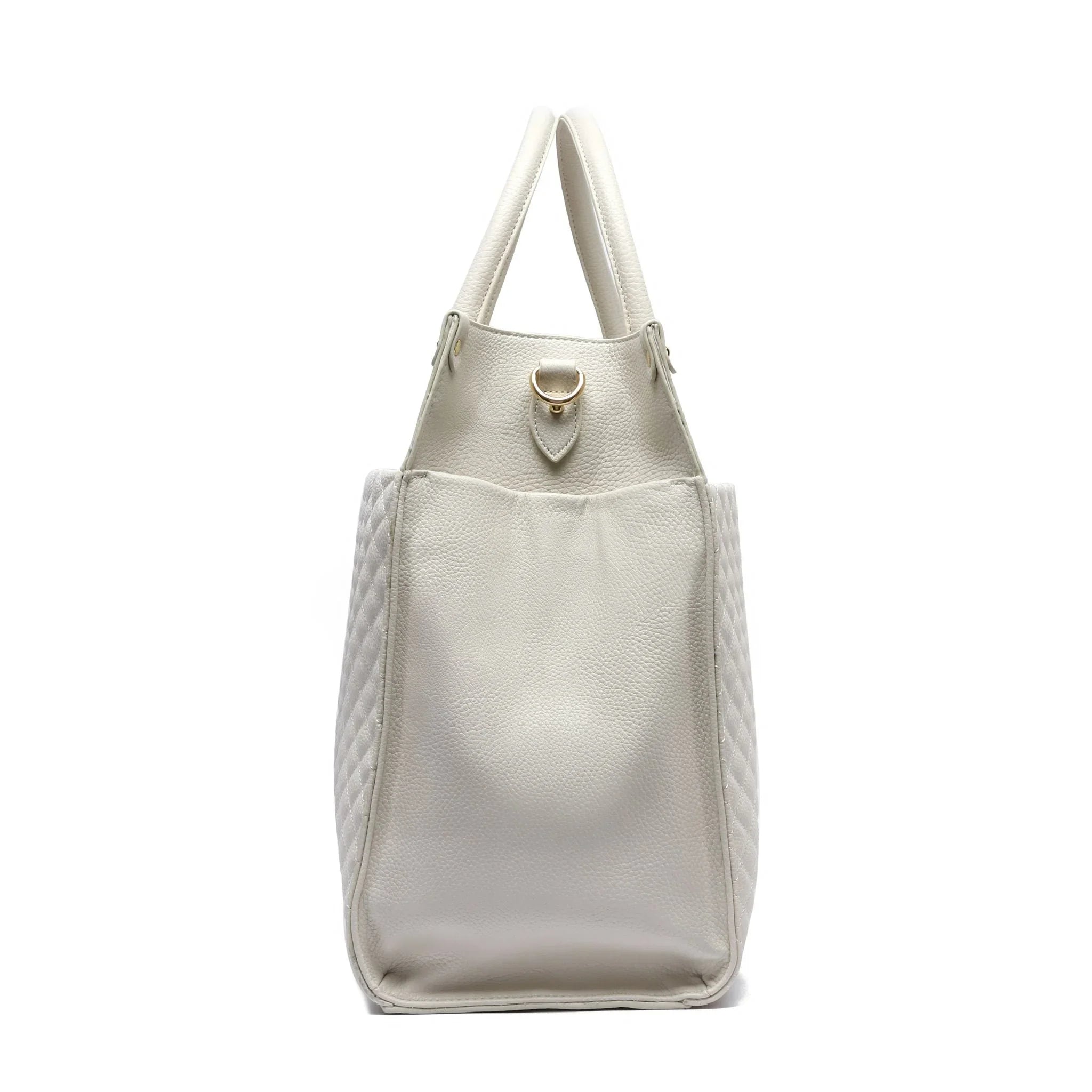 Classic Tote Bag | Pearl White