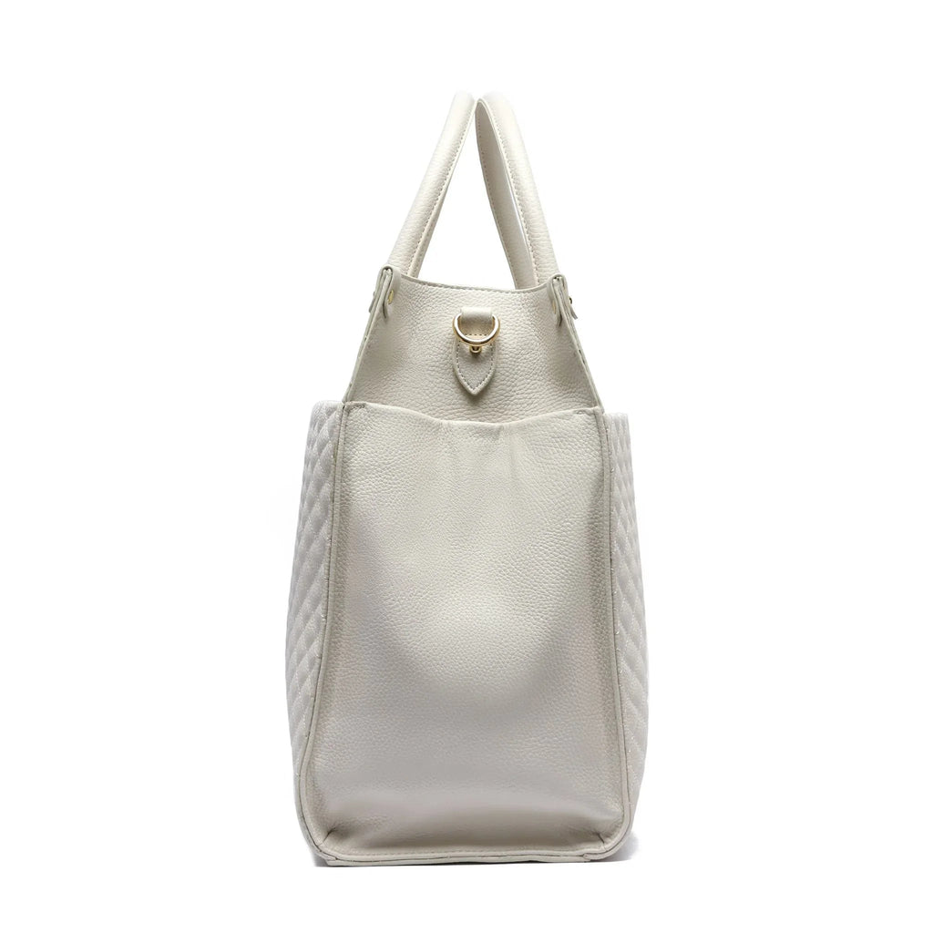 Classic Tote Bag | Pearl White Luli Bebe