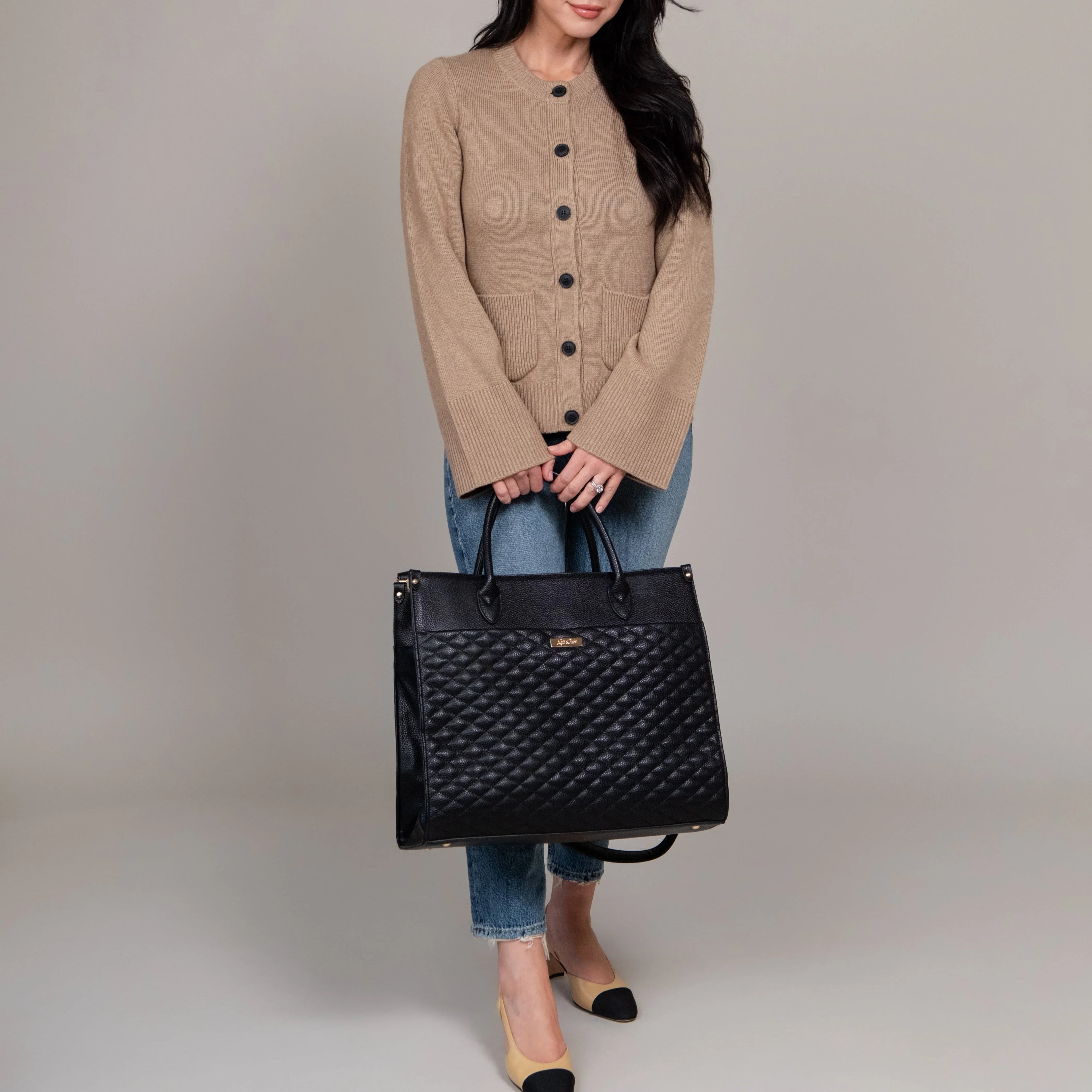 Classic Tote Bag | Ebony Black