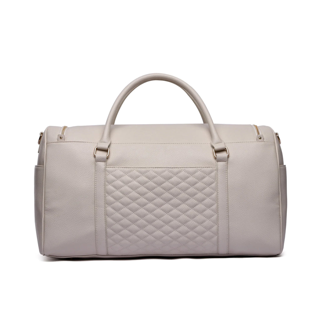 Weekender Travel Bag | Pearl White