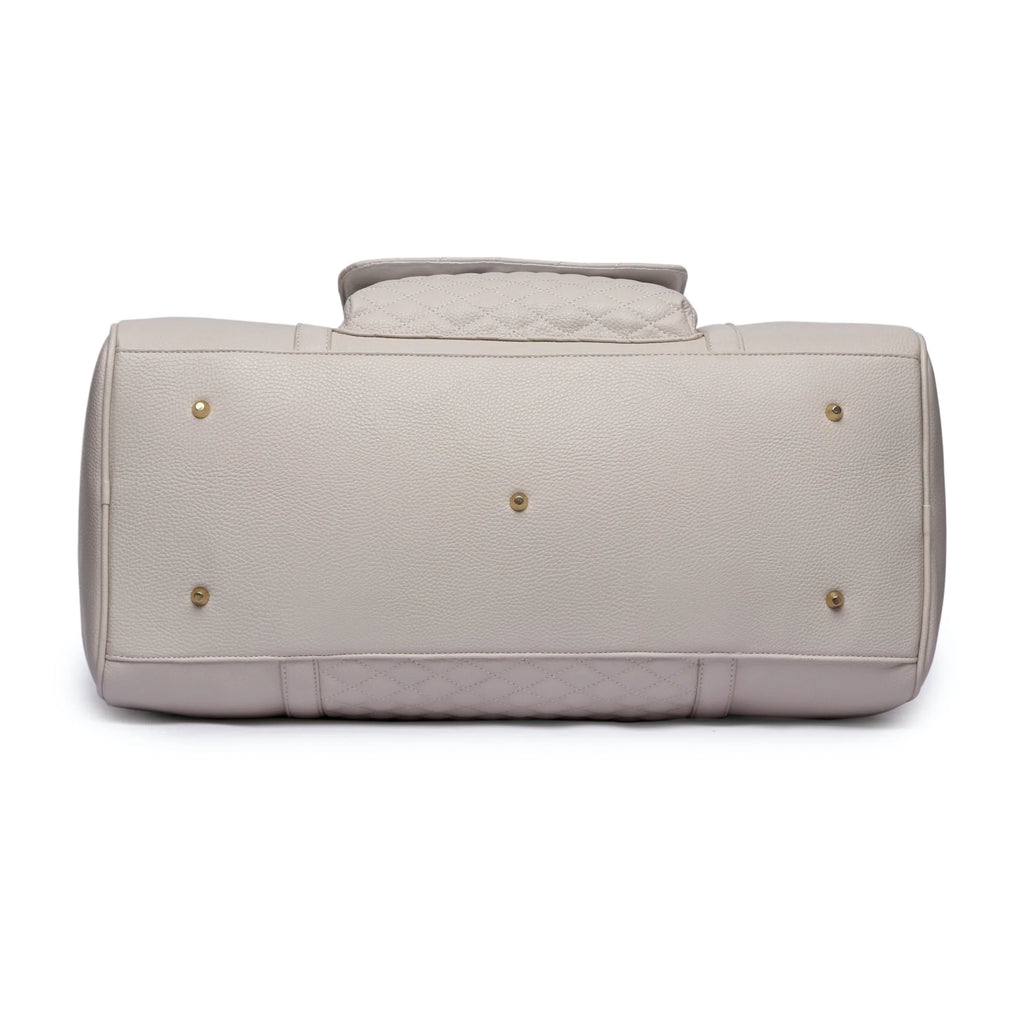 Weekender Travel Bag | Pearl White