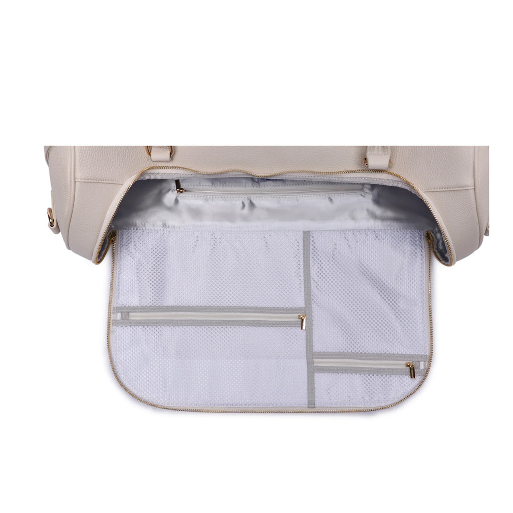 Weekender Travel Bag | Pearl White
