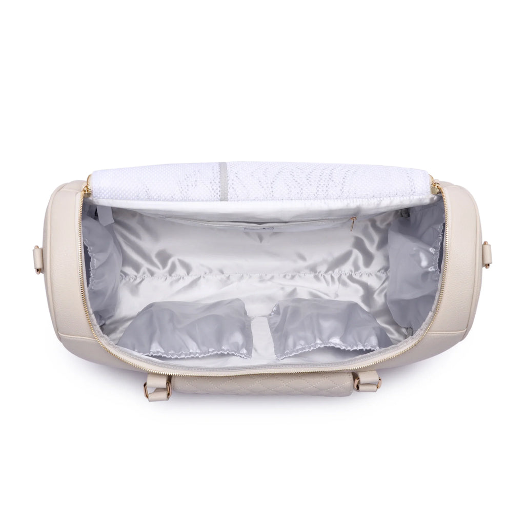 Weekender Travel Bag | Pearl White
